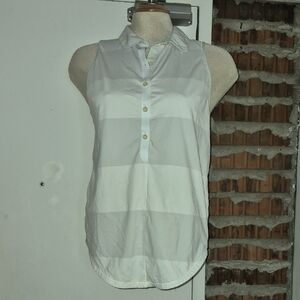 lululemon athletica Hot Hitter Sleeveless Polo Tank Top Button Up Size 8